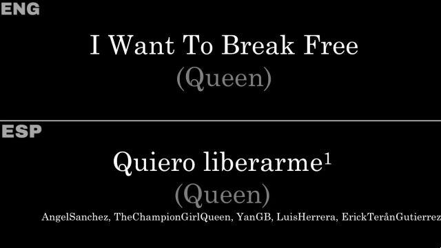 significado de la canción: i want to break free de queen