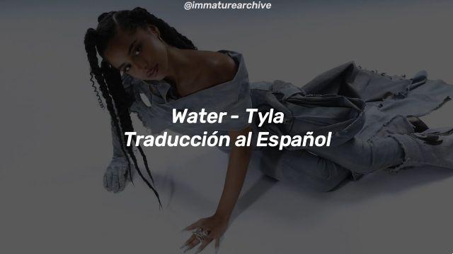 significado de la canción: water de tyla