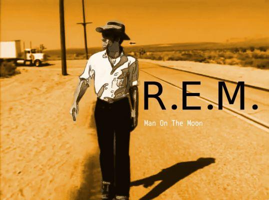 significado de la canción: man on the moon de r e m
